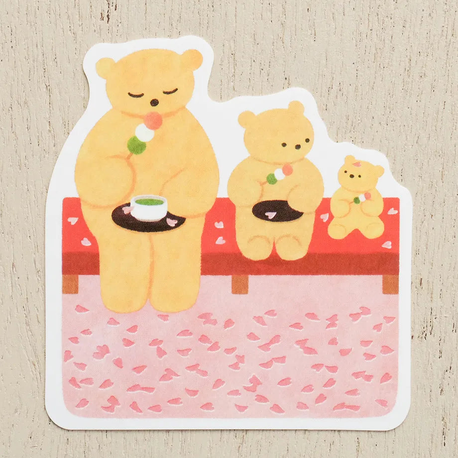 Mariko Fukuoka / Vinyl Sticker - Hanami Dango