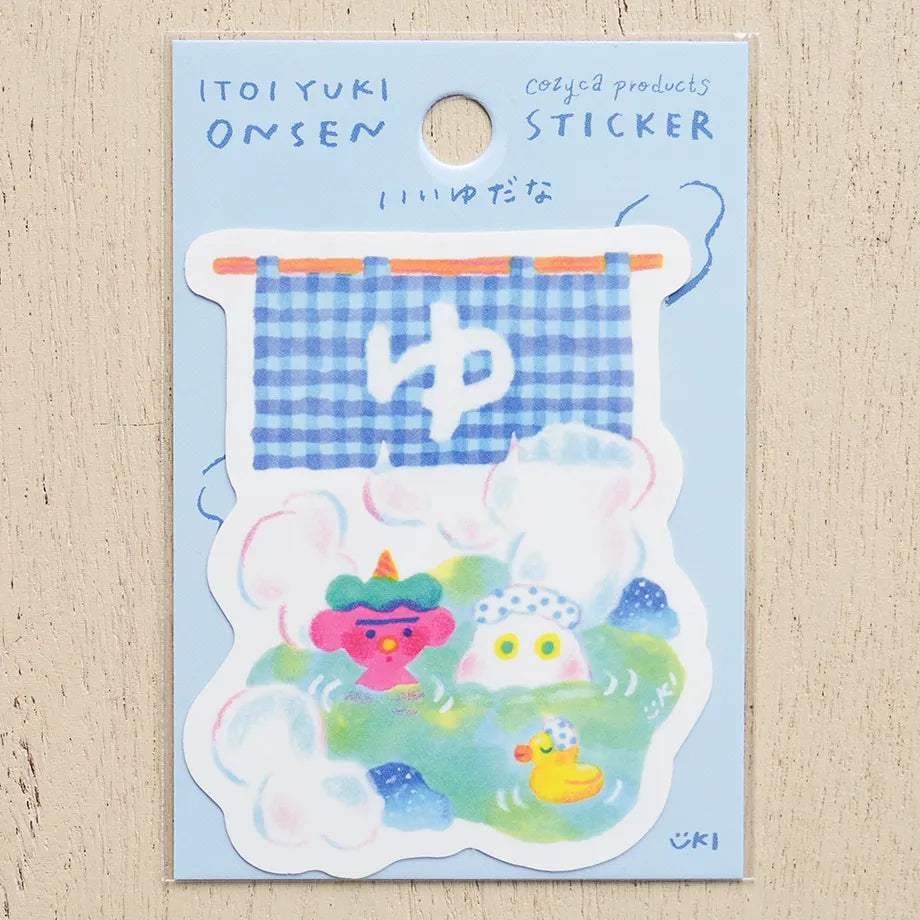 Yuki Itoi / Vinyl Sticker - Hot Springs