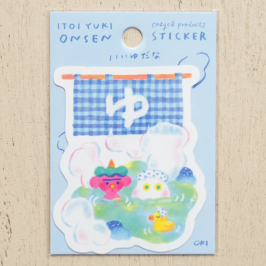 Yuki Itoi / Vinyl Sticker - Hot Springs