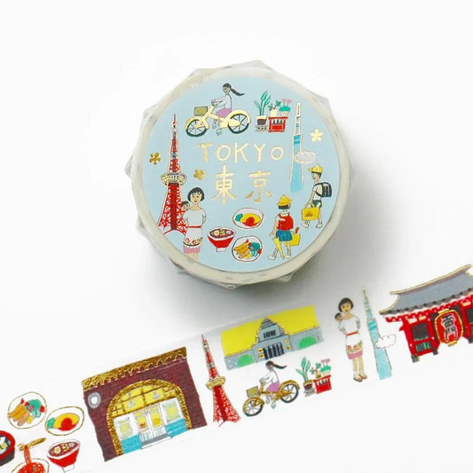 Ai Okino/ Washi Tape - Tokyo