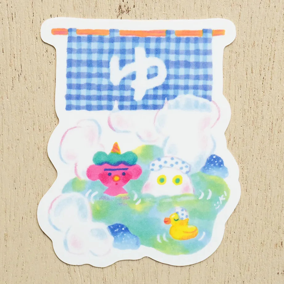 Yuki Itoi / Vinyl Sticker - Hot Springs