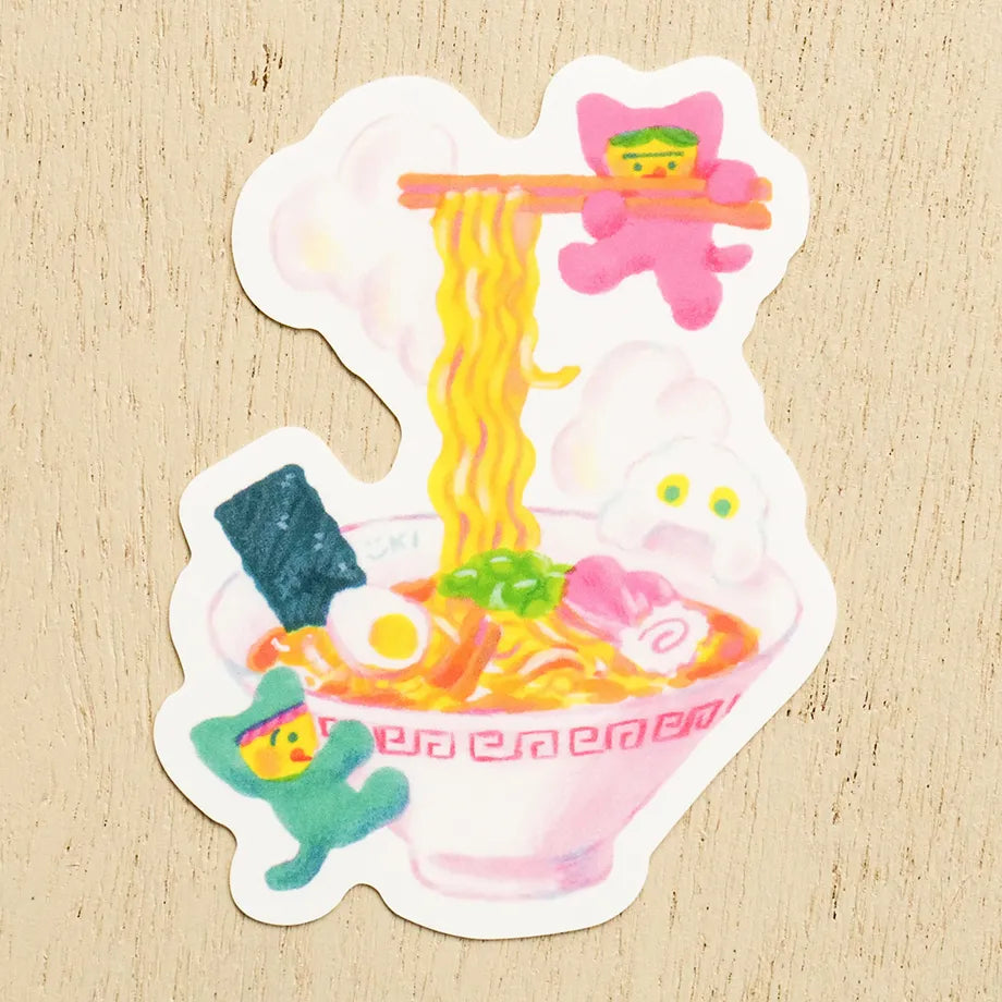 Yuki Itoi / Vinyl Sticker - Ramen Noodles