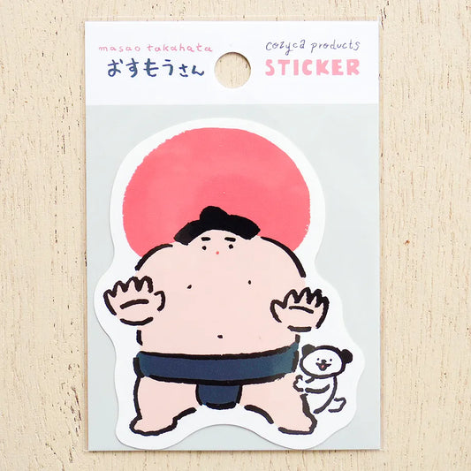 Masao Takahata / Vinyl Sticker - Sumo Wrestler