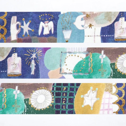 CHIHIRO SONODA / Shiny Washi Tape - Players and Light