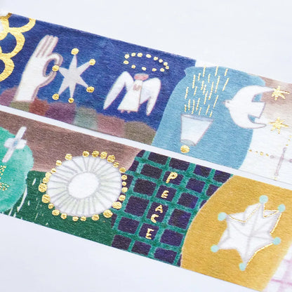 CHIHIRO SONODA / Shiny Washi Tape - Players and Light