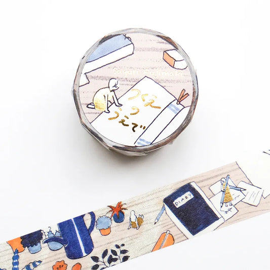 Sayuri Fujimaki / Shiny Postcard - On the desk