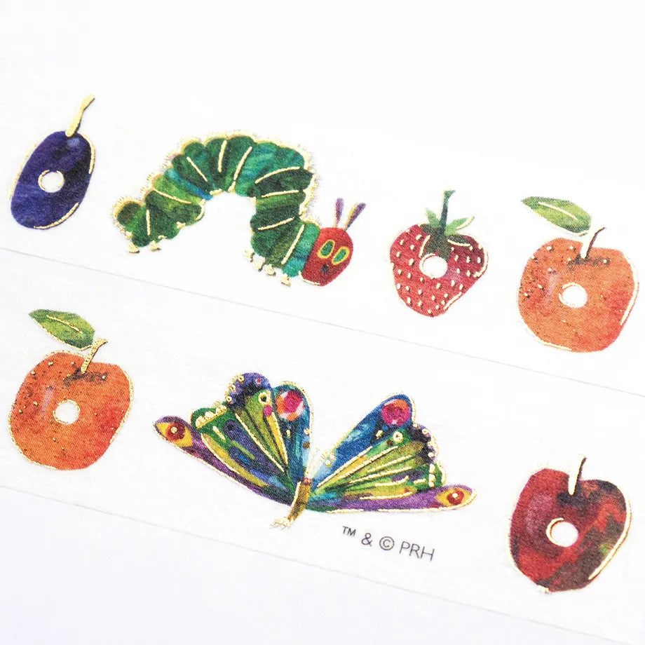 Eric Carle / Washi Tape - THE VERY HUNGRY CATERPILLAR