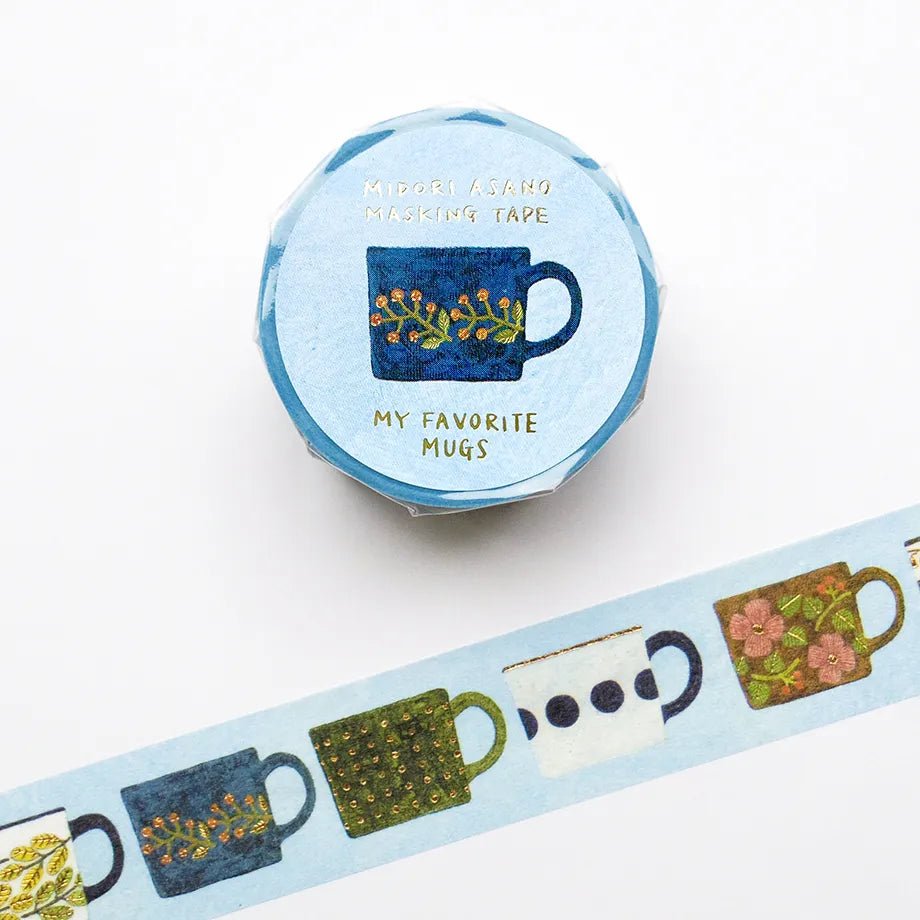 浅野みどり / Washi Tape - MY FAVORITE MUGS