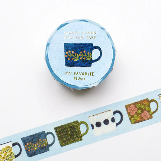浅野みどり / Washi Tape - MY FAVORITE MUGS