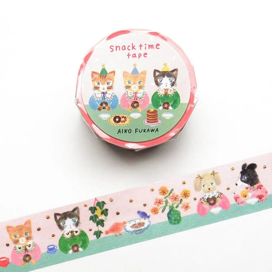 Aiko Fukawa / Washi Tape - snack time tape