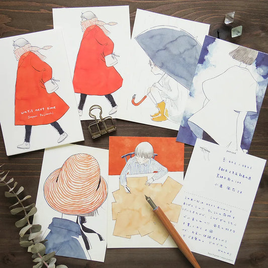 Sayuri Fujimaki / Postcard Set - until next time