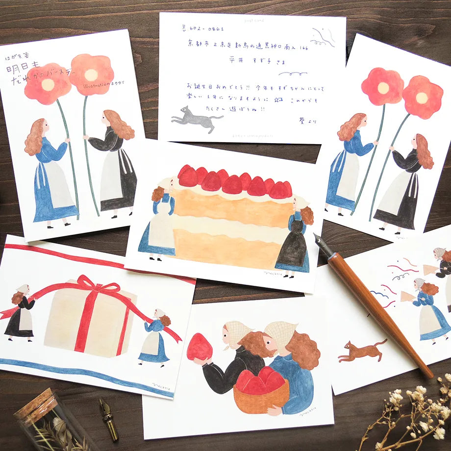 Necktie / Postcard Set / Today is Someone's Birthday