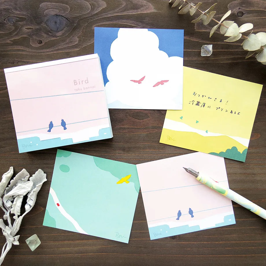 坂内拓 / ブロックメモ「Bird」