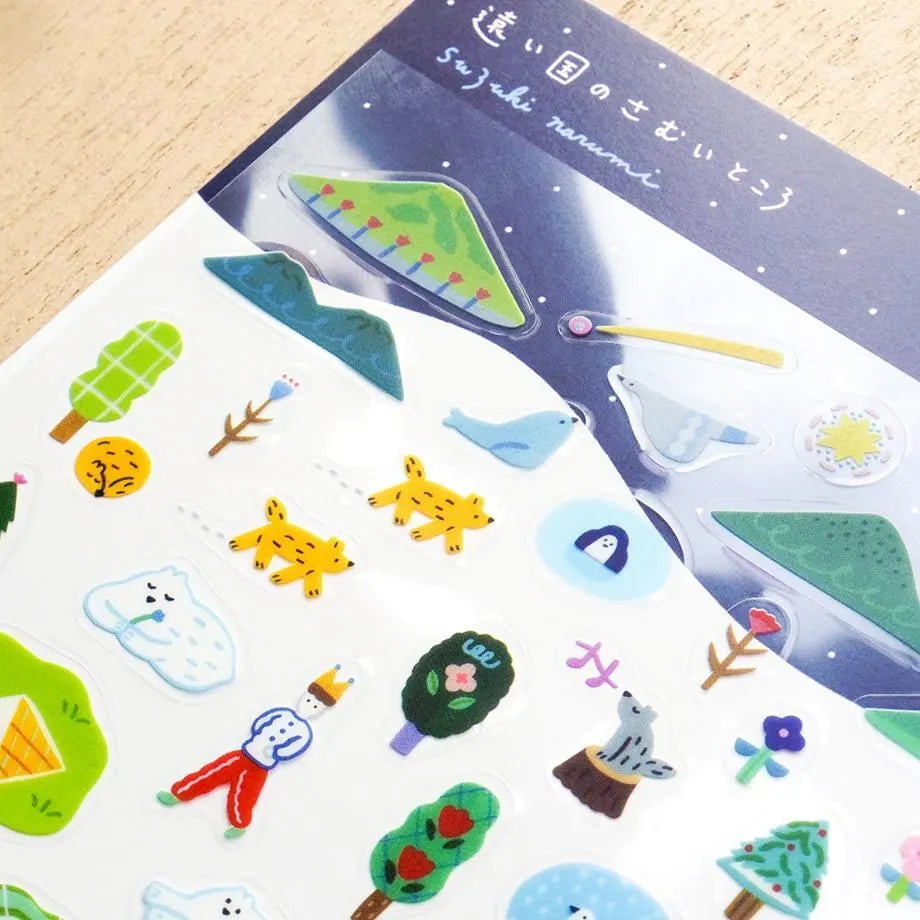 Narumi Suzuki / Stickers - Faraway Place (A5 size)