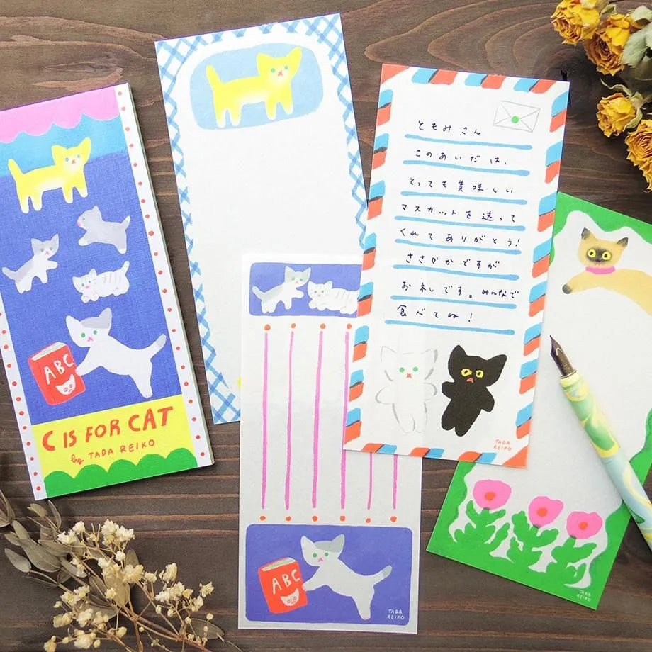 Reiko Tada / Memo Pad - C IS FOR CAT
