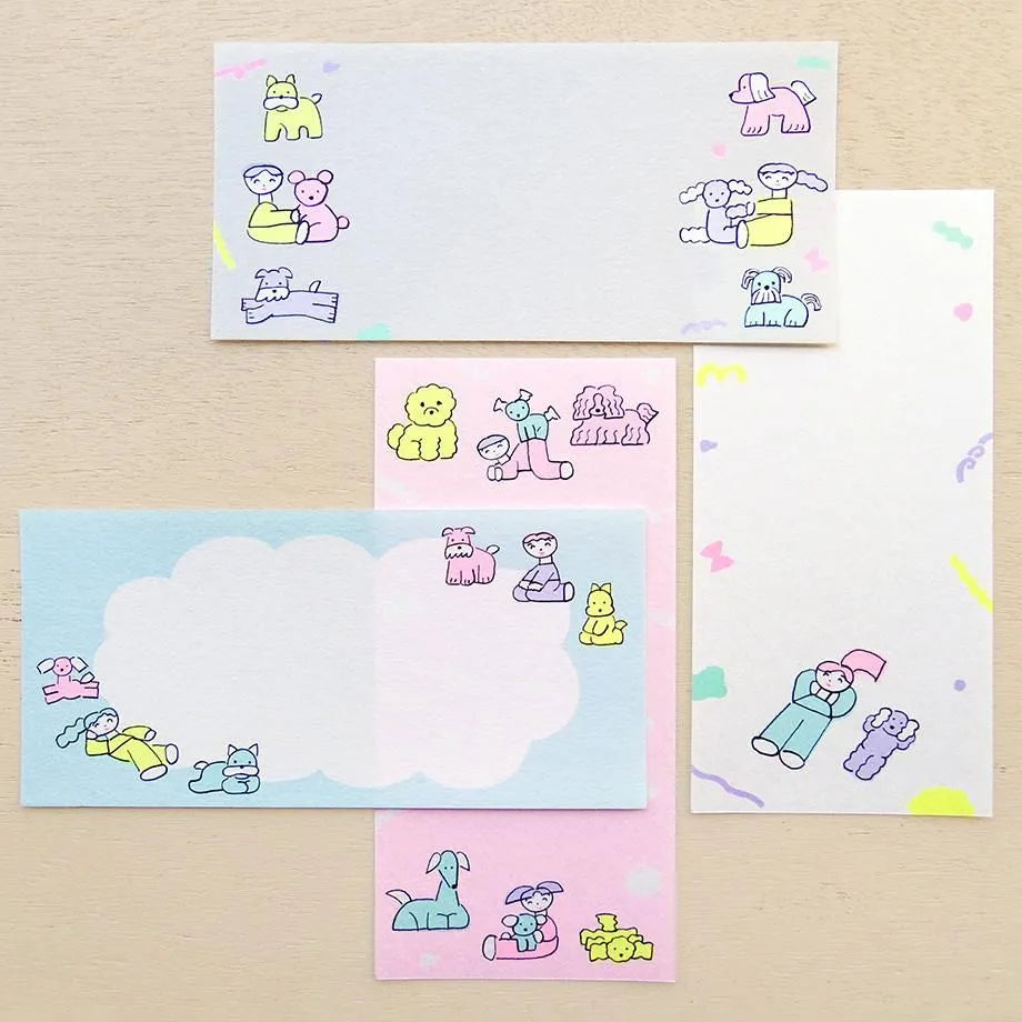 Tadashi Nishiwaki / Memo Pad - Cozy Time with My Dog