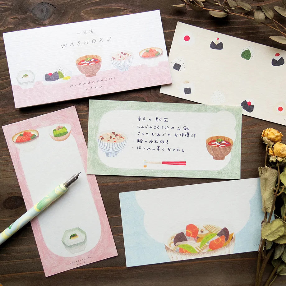 Kano Hirabayashi / Memo Pad - Japanese Food
