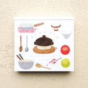 Kano Hirabayashi / Square Memo Pad - Kitchen Tool