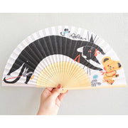 Kuroneko Design / Folding Fan - NAP