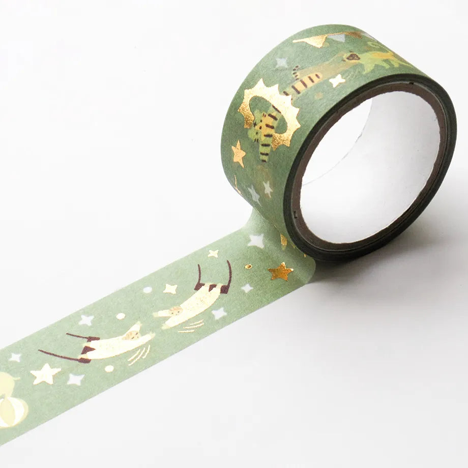 Mariko Fukuoka / Foil-Stamped Washi Tape - Circus