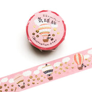 Necktie / Foil-Stamped Washi Tape - Floating through the Sky
