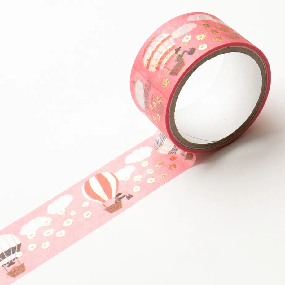 Necktie / Foil-Stamped Washi Tape - Floating through the Sky