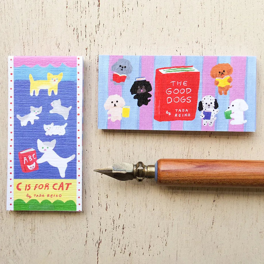 多田玲子 / 一筆ふせん「C IS FOR CAT・ THE GOOD DOGS」