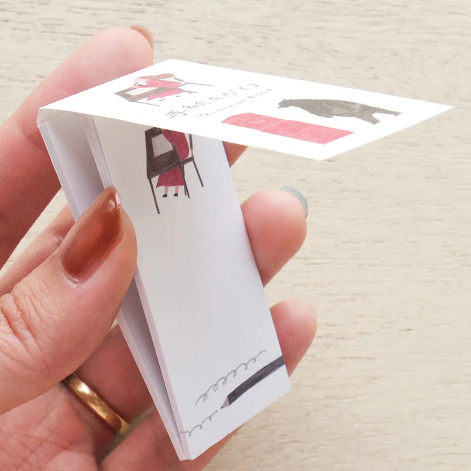 Necktie / Sticky Notes - Flowers