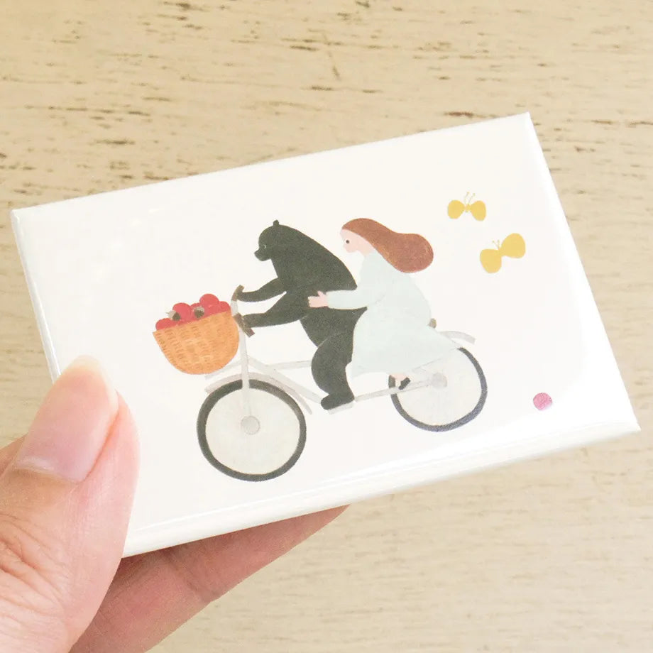 Necktie / Design Magnet - Bicycle
