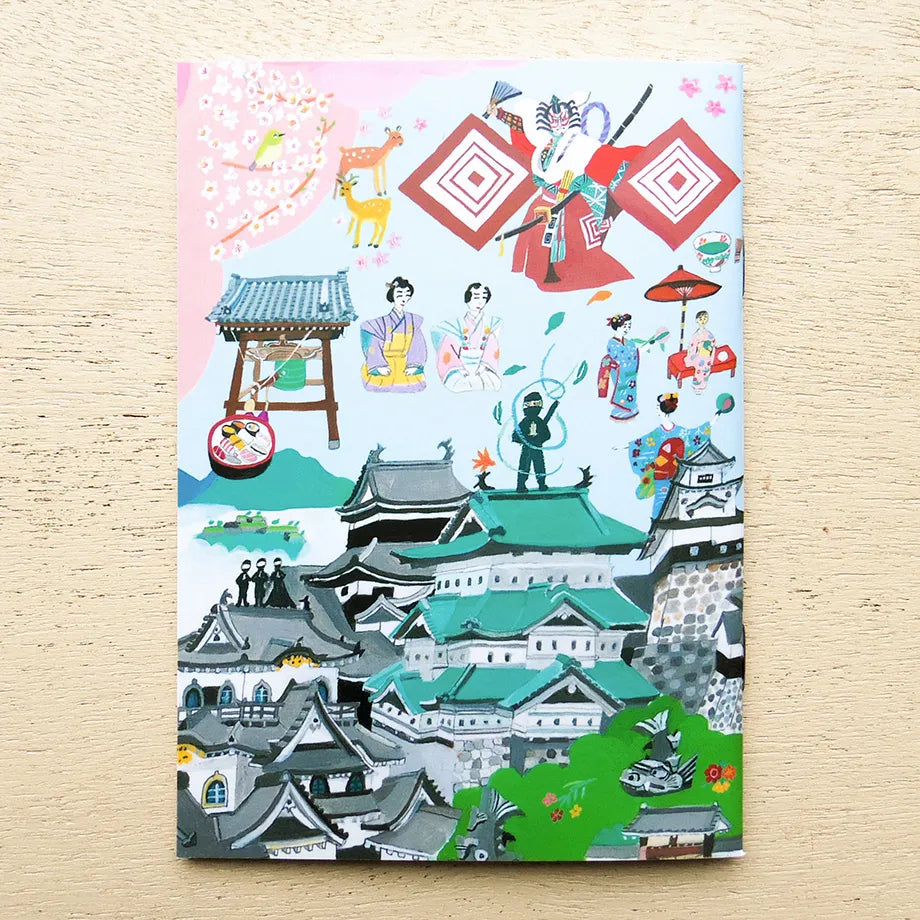 Ai Okino / A6 Stamp Notebook - Japan