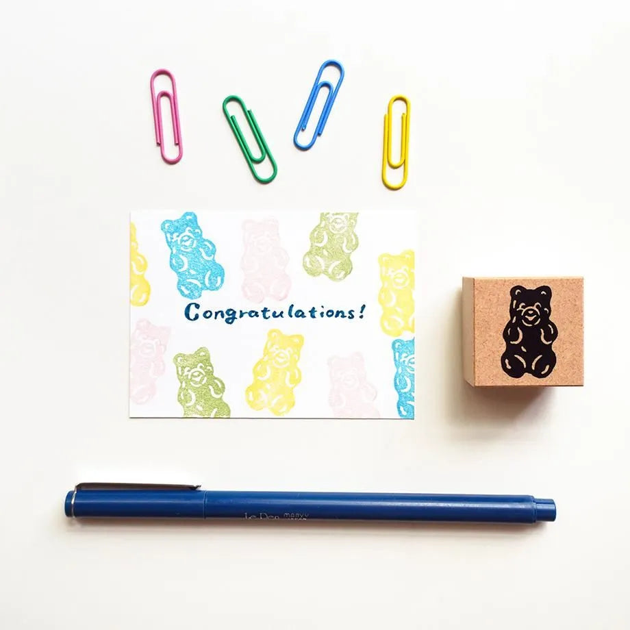 fragola / Rubber Stamp - Sweet Bear
