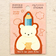Mariko Fukuoka / Vinyl Sticker - Polar Bear