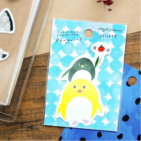 Subikiawa. / Vinyl Sticker - Penguins