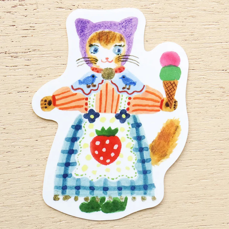 Aiko Fukawa / Vinyl Sticker - Happy Scoop