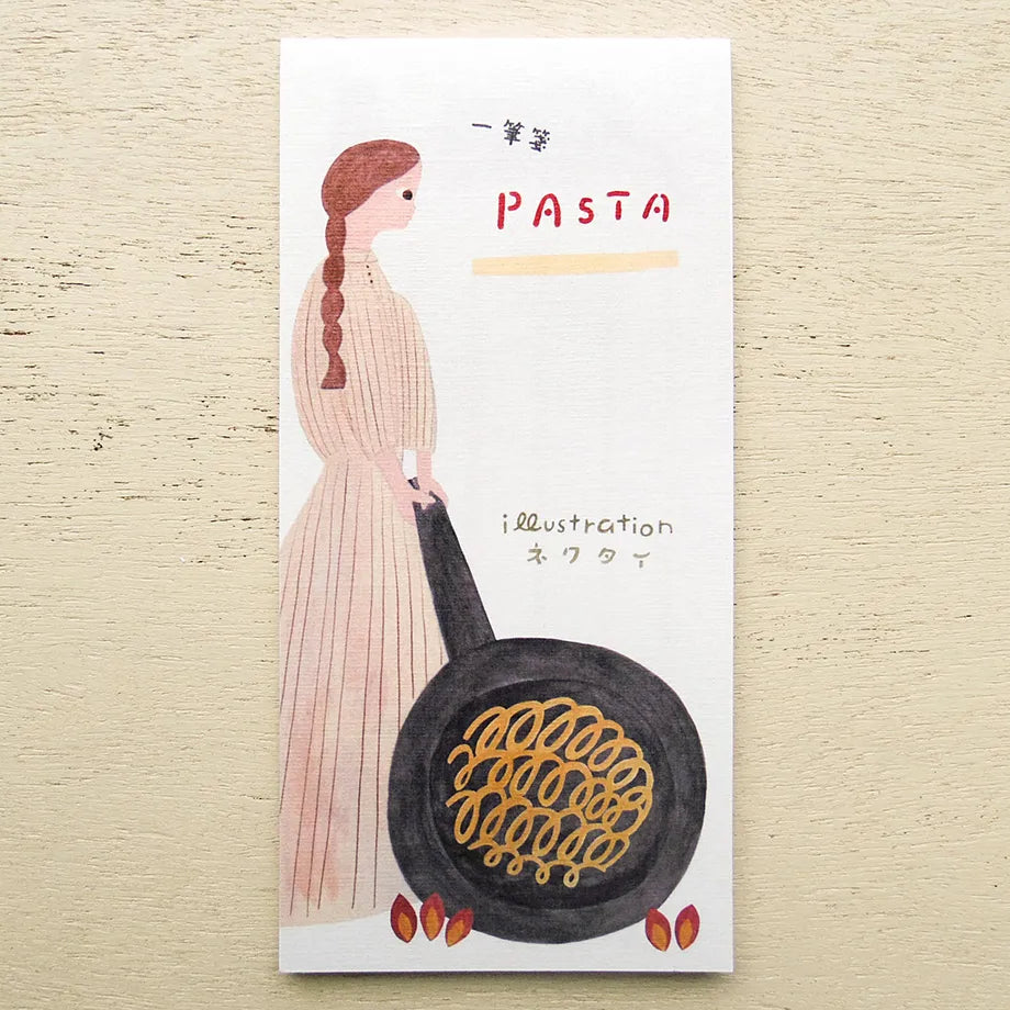 Necktie / Memo Pad - Pasta