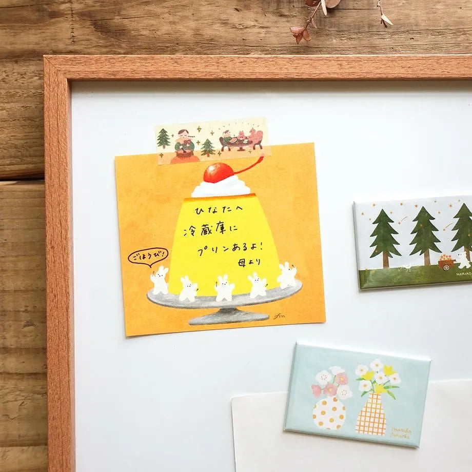 Mariko Fukuoka / Square Memo Pad - Sweet Life