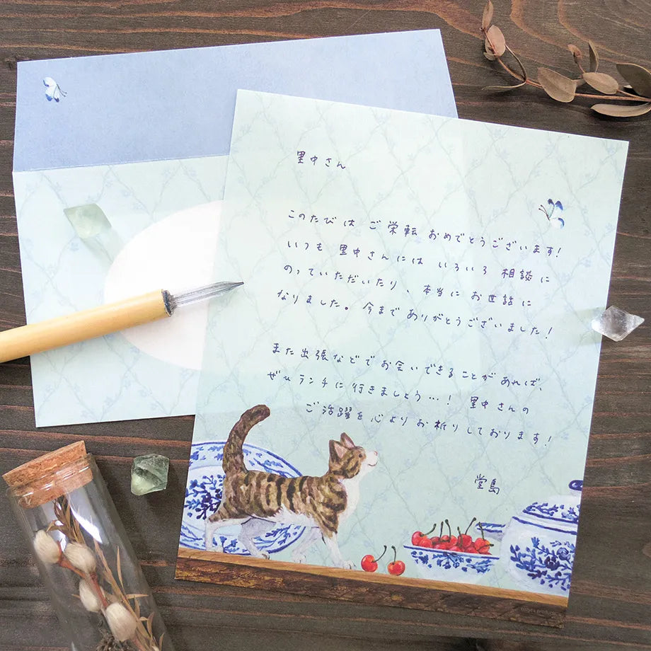 Midori Asano / Letter Set - Kitten’s life