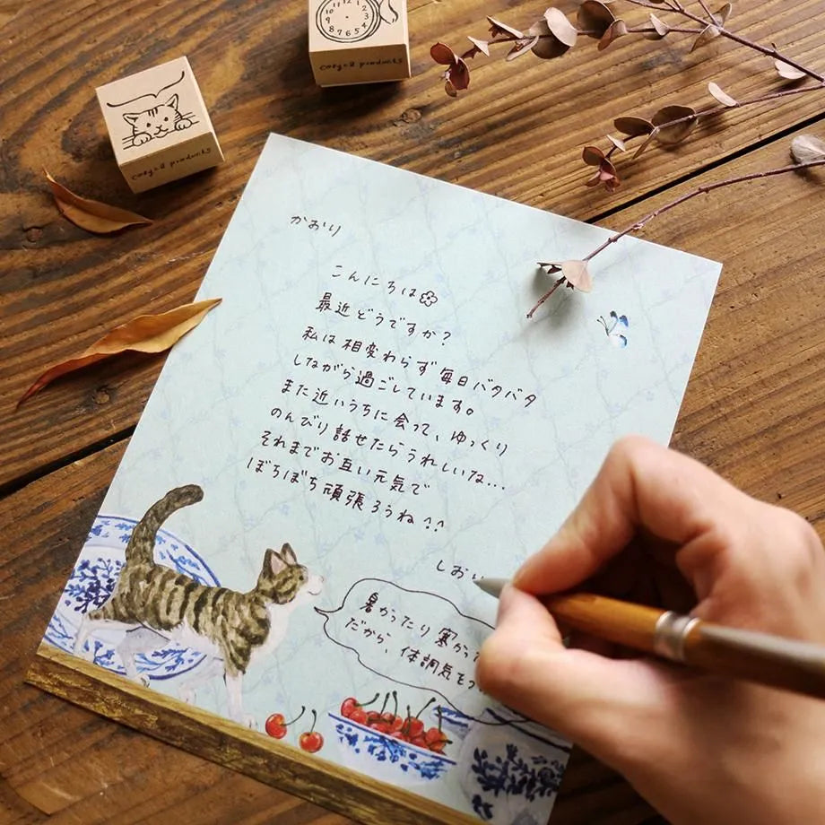 Midori Asano / Letter Set - Kitten’s life