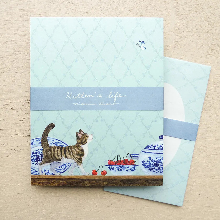 Midori Asano / Letter Set - Kitten’s life