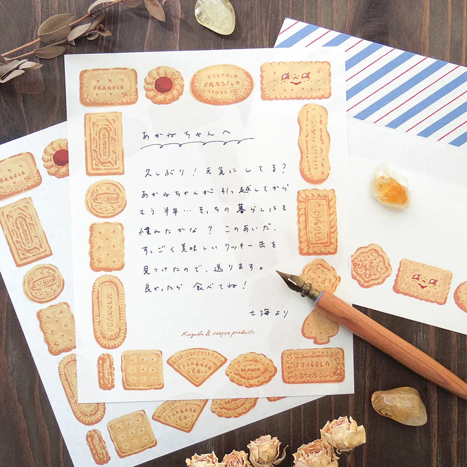 fragola / Letter Set - BISCUITS