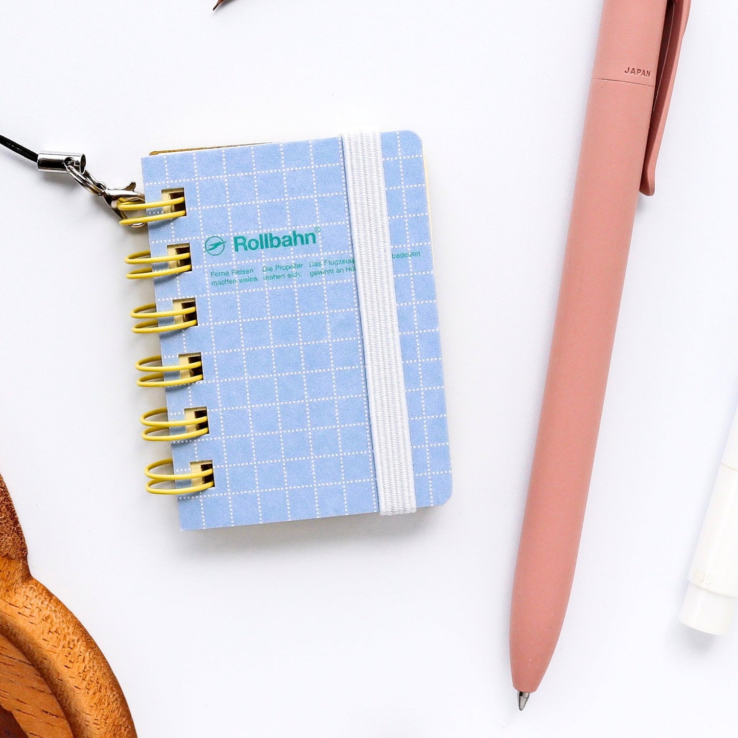 Delfonics / Rollbahn Spiral Micro Notebook - Pastel Blue