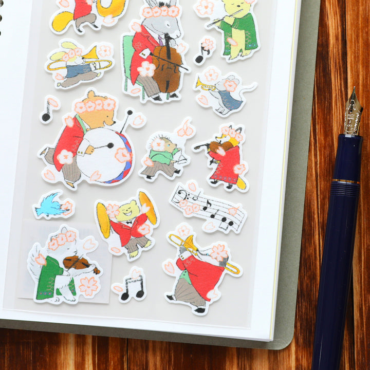 momoro Stickers - Animal Music Band