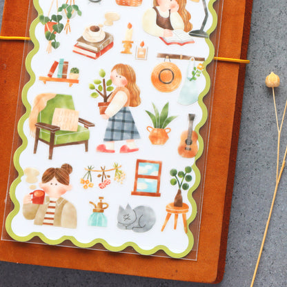 Routine Charm Stickers - Cozy Home