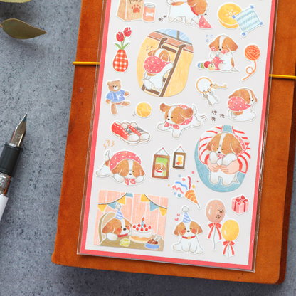 Story Book Stickers - Dog's Daily Life