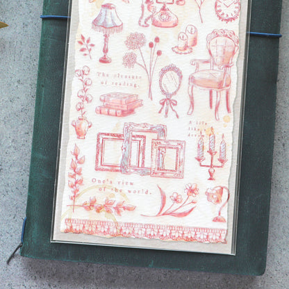 Decor Stickers - Maroon