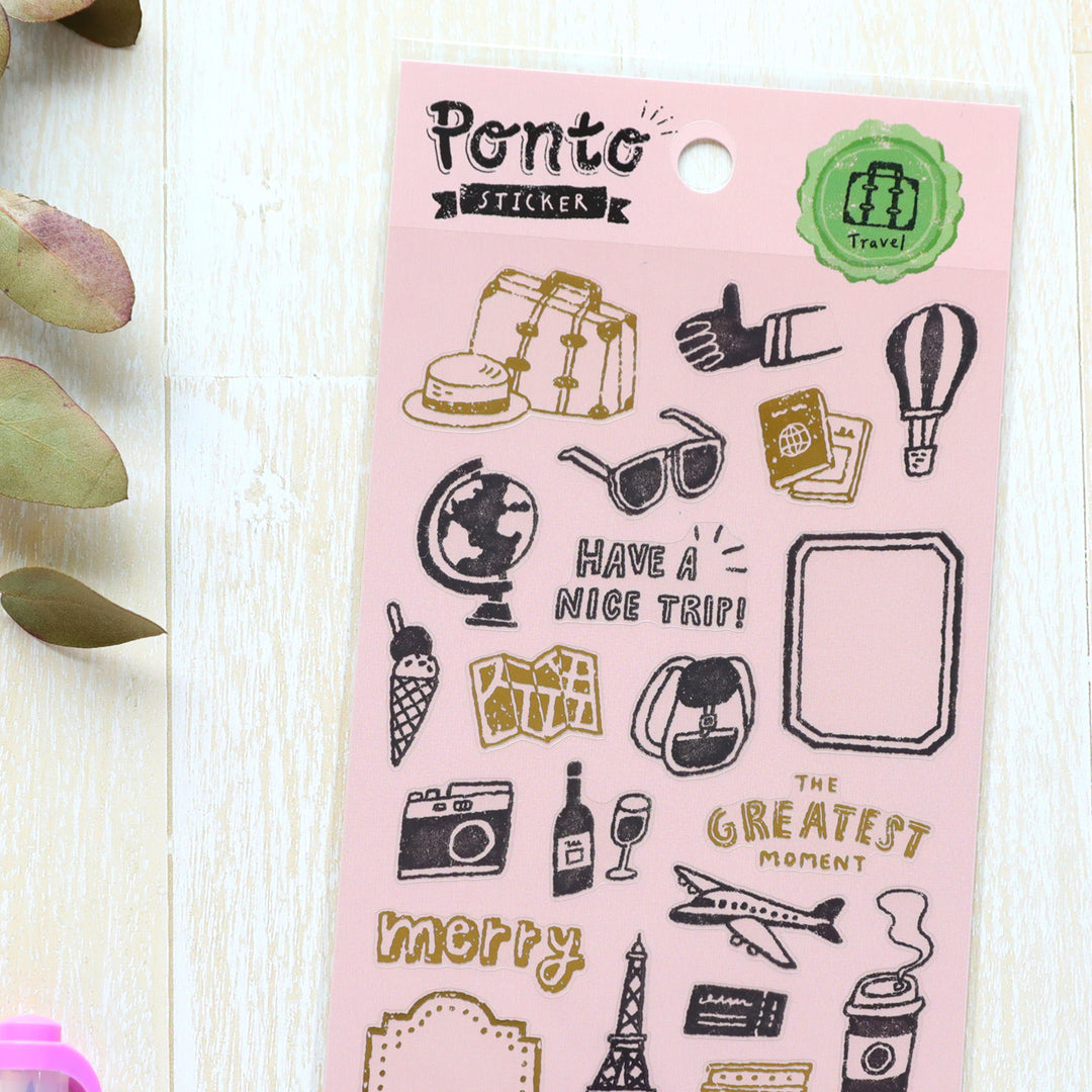 Ponto Stickers - Travel