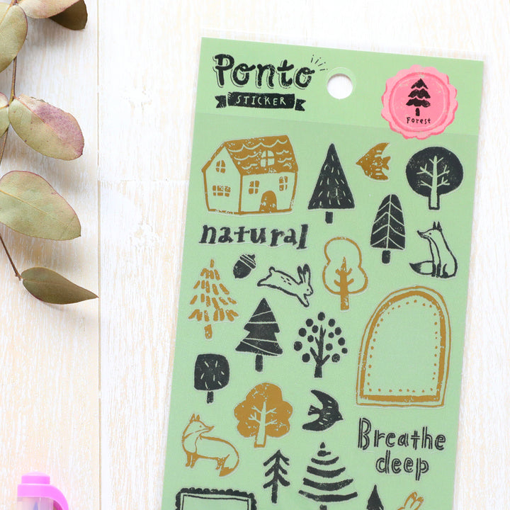 Ponto Stickers - Forest