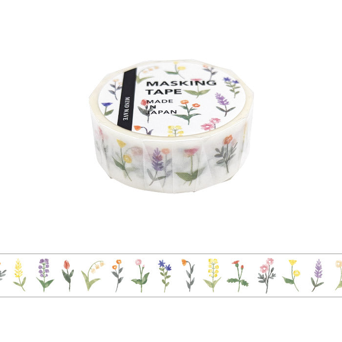 Washi Tape - Colorful Flowers