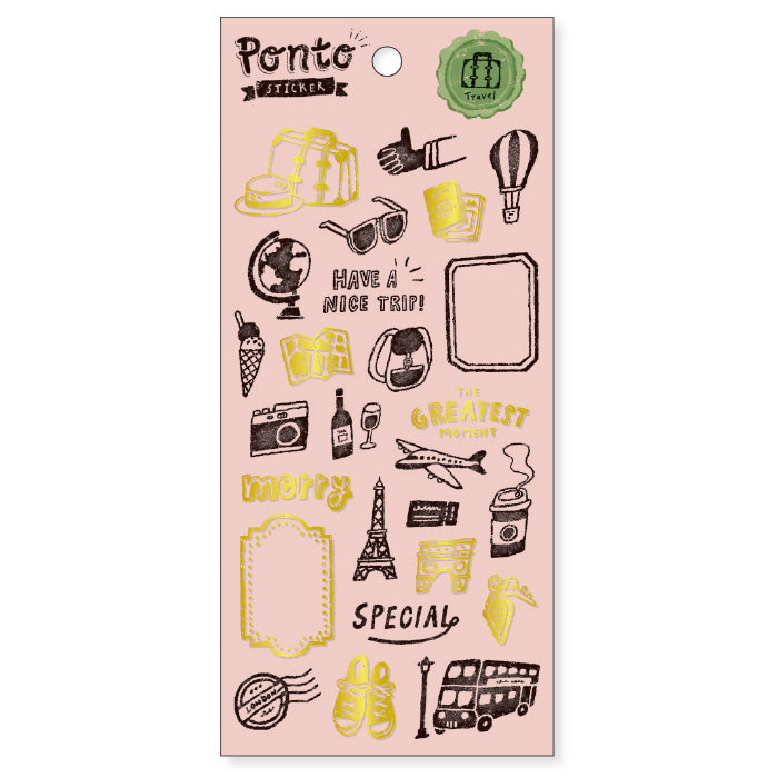 Ponto Stickers - Travel