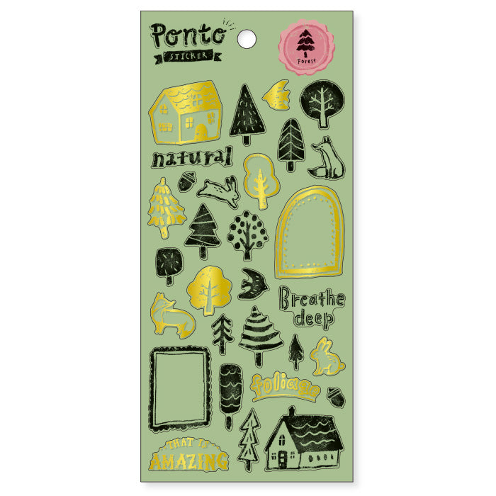 Ponto Stickers - Forest